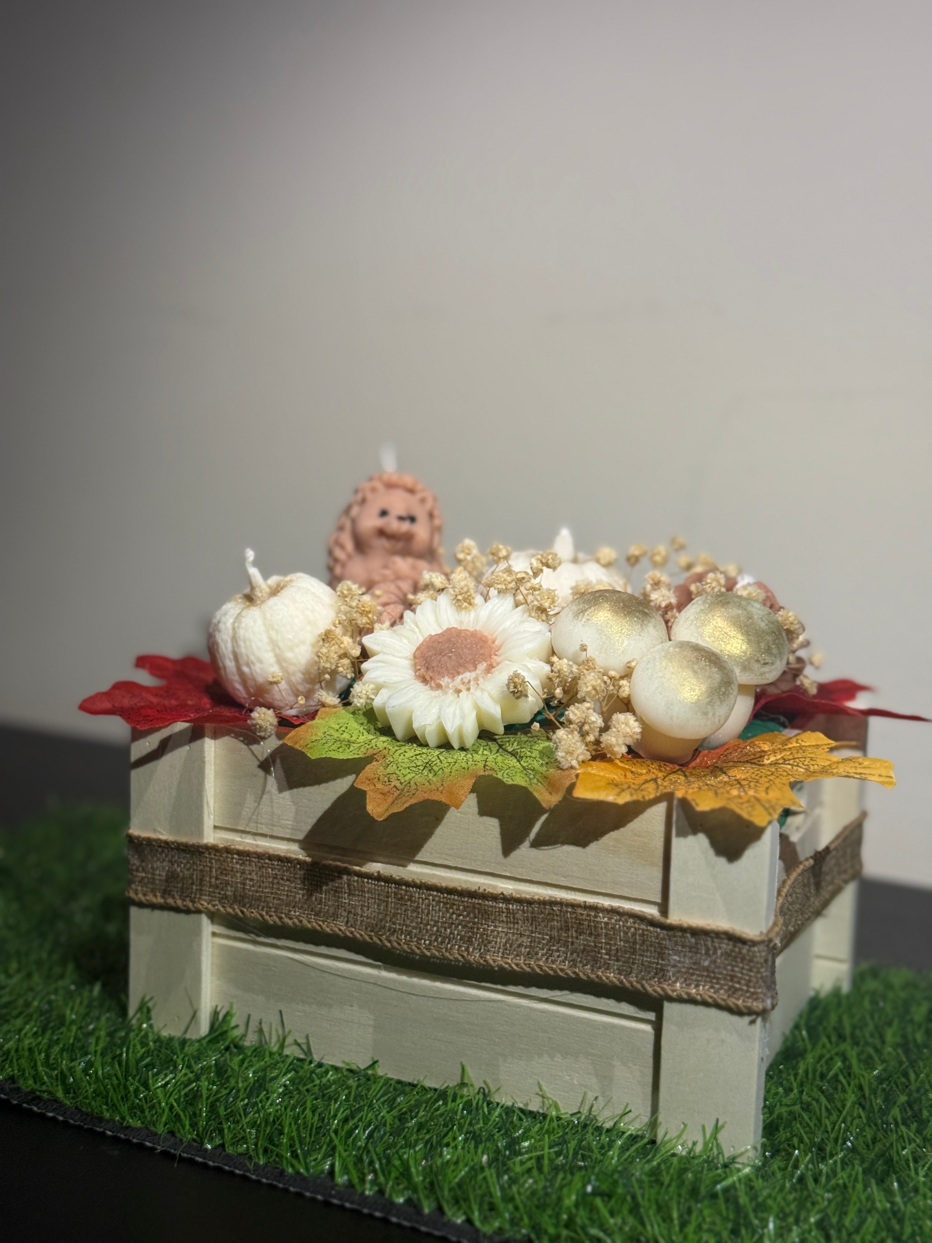 Aranjament de toamnă din ceară