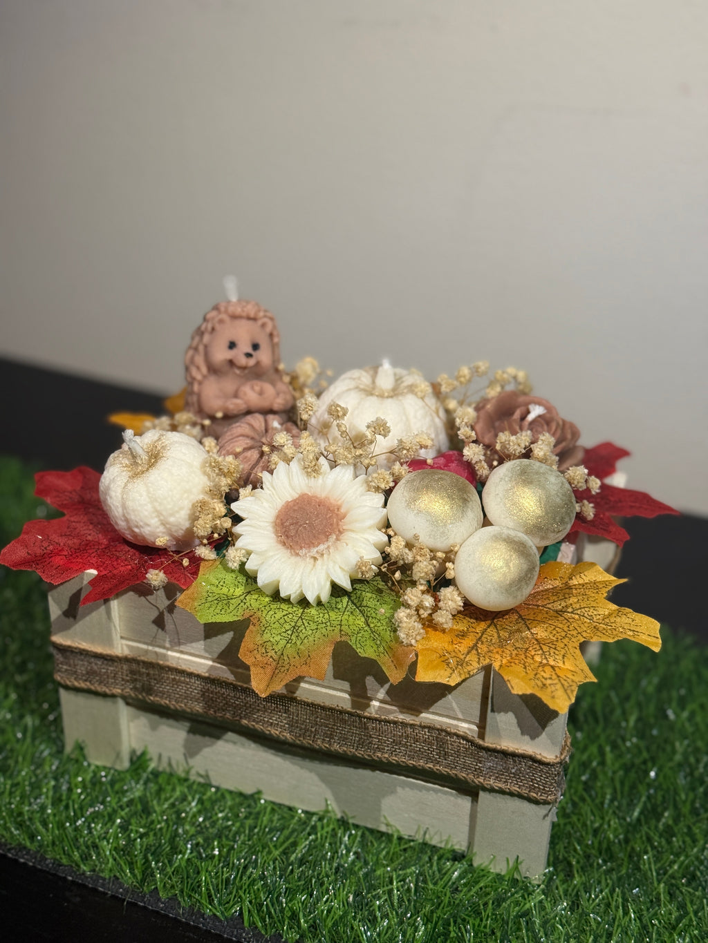 Aranjament de toamnă din ceară