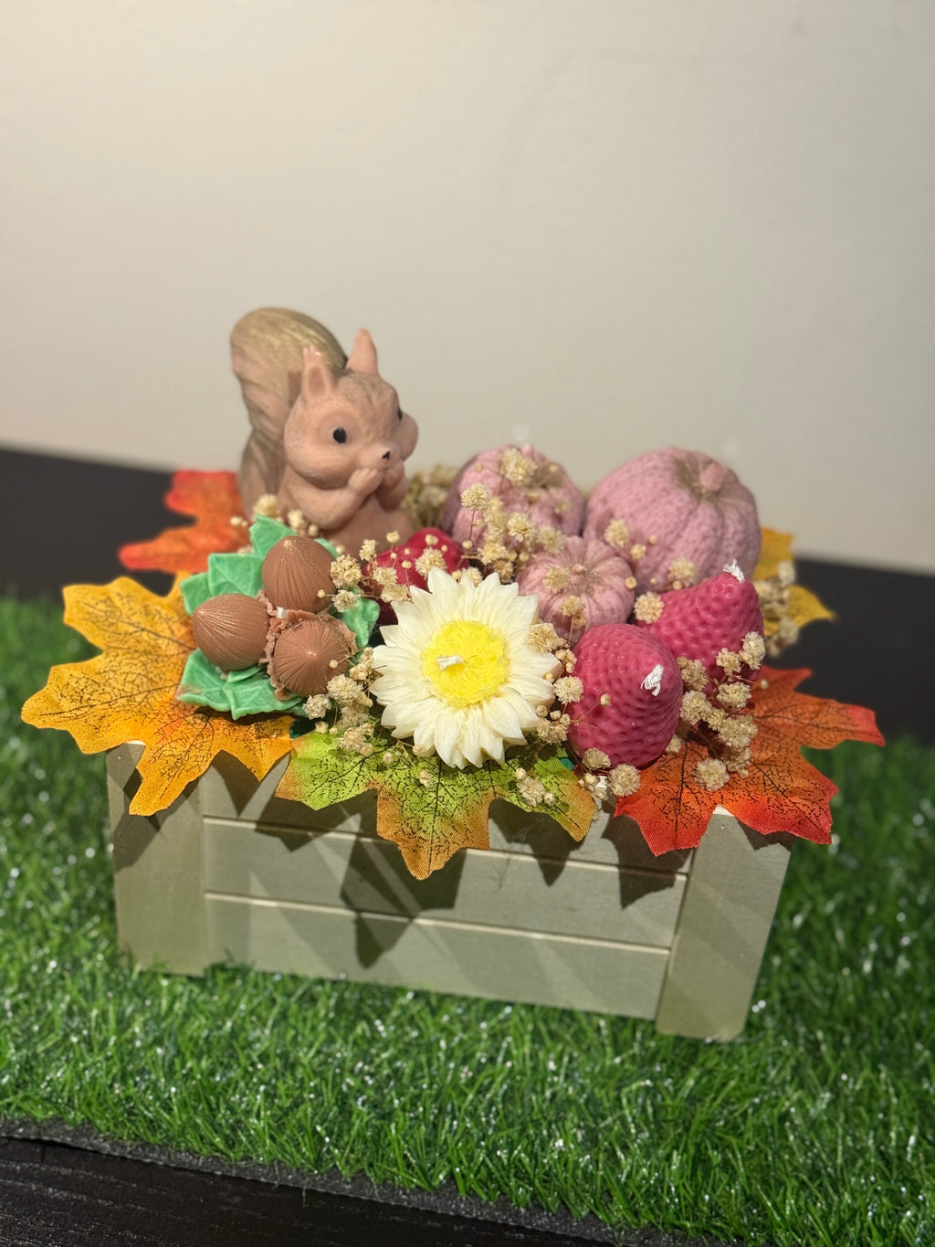 Aranjament de toamnă din ceară