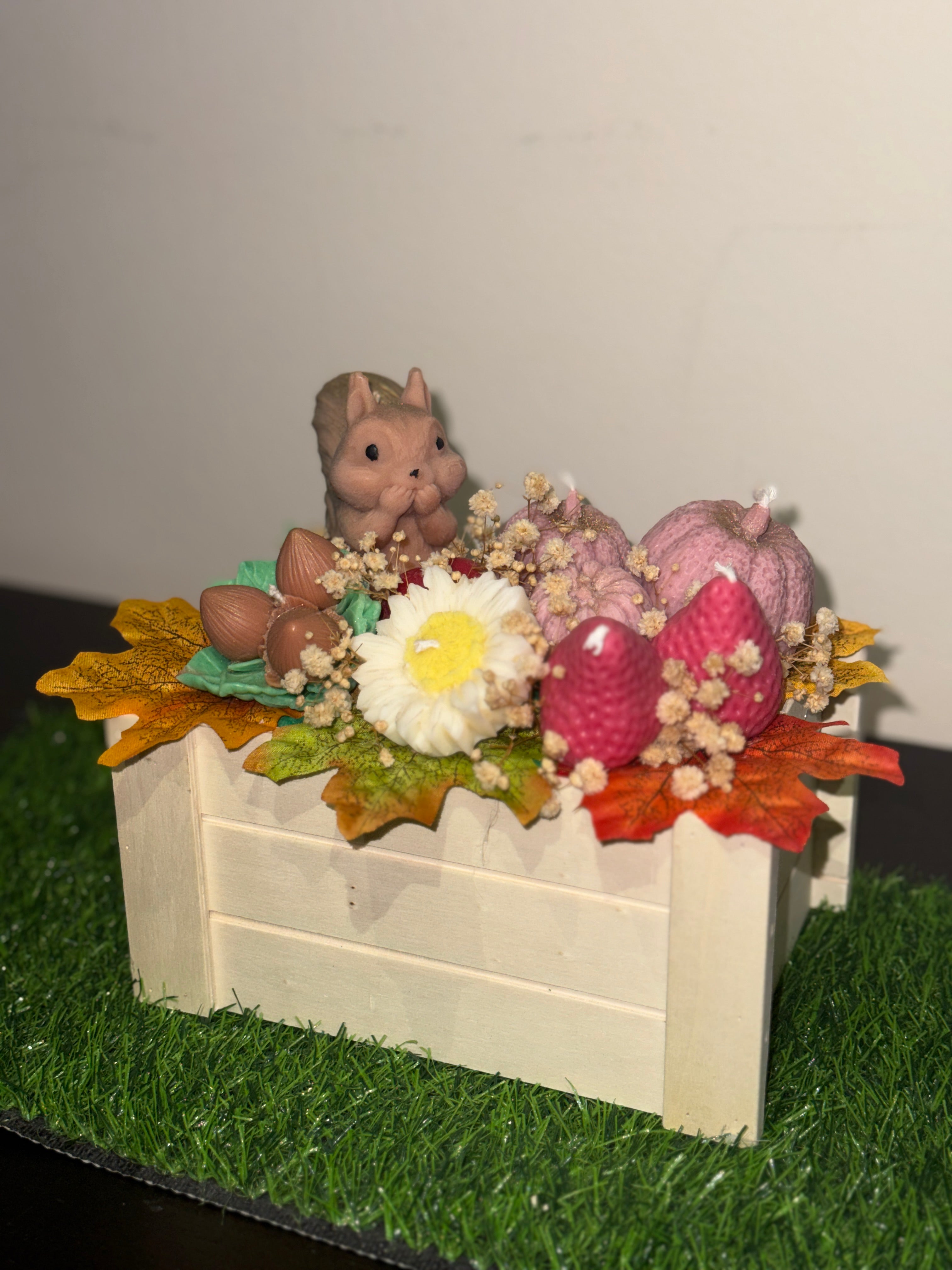 Aranjament de toamnă din ceară