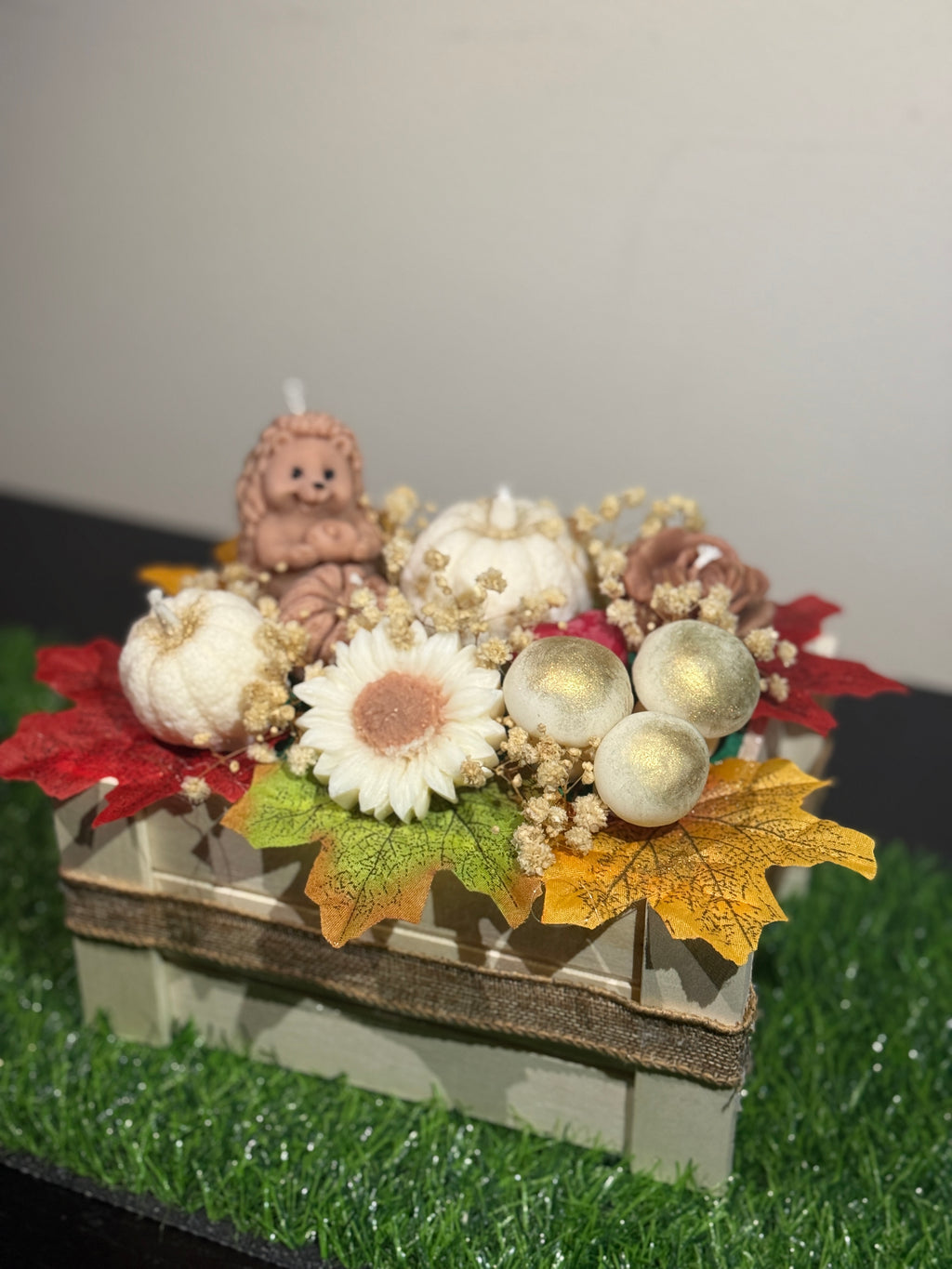 Aranjament de toamnă din ceară