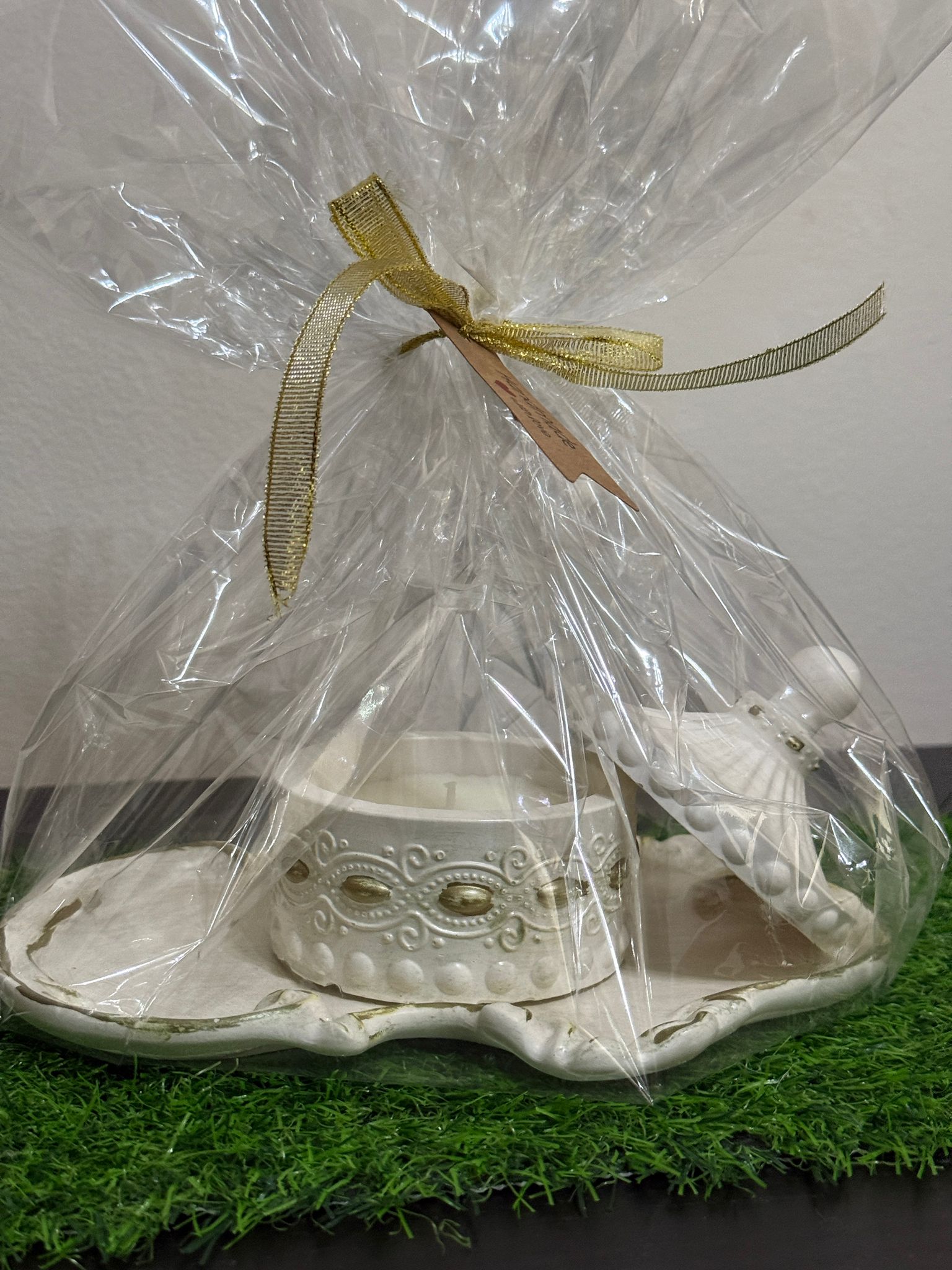 Lumanare in recipient ceramic